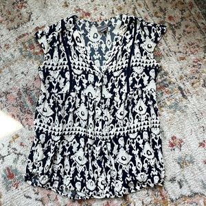 Anthropologie button down blouse